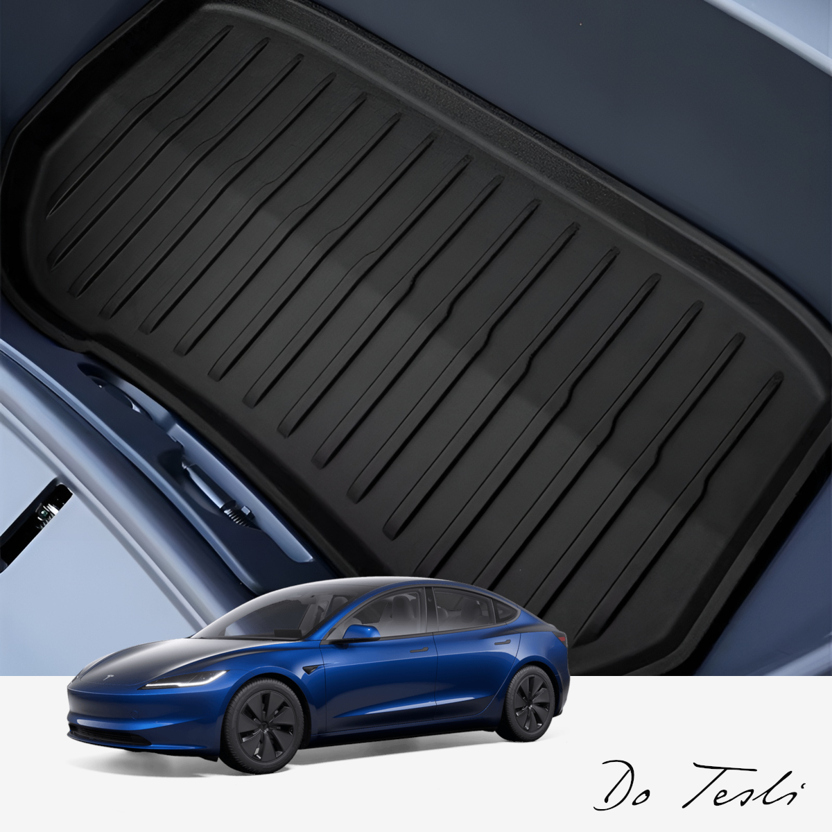 Kompletny zestaw dywaników i mat do Tesli Model 3 - obrazek 18