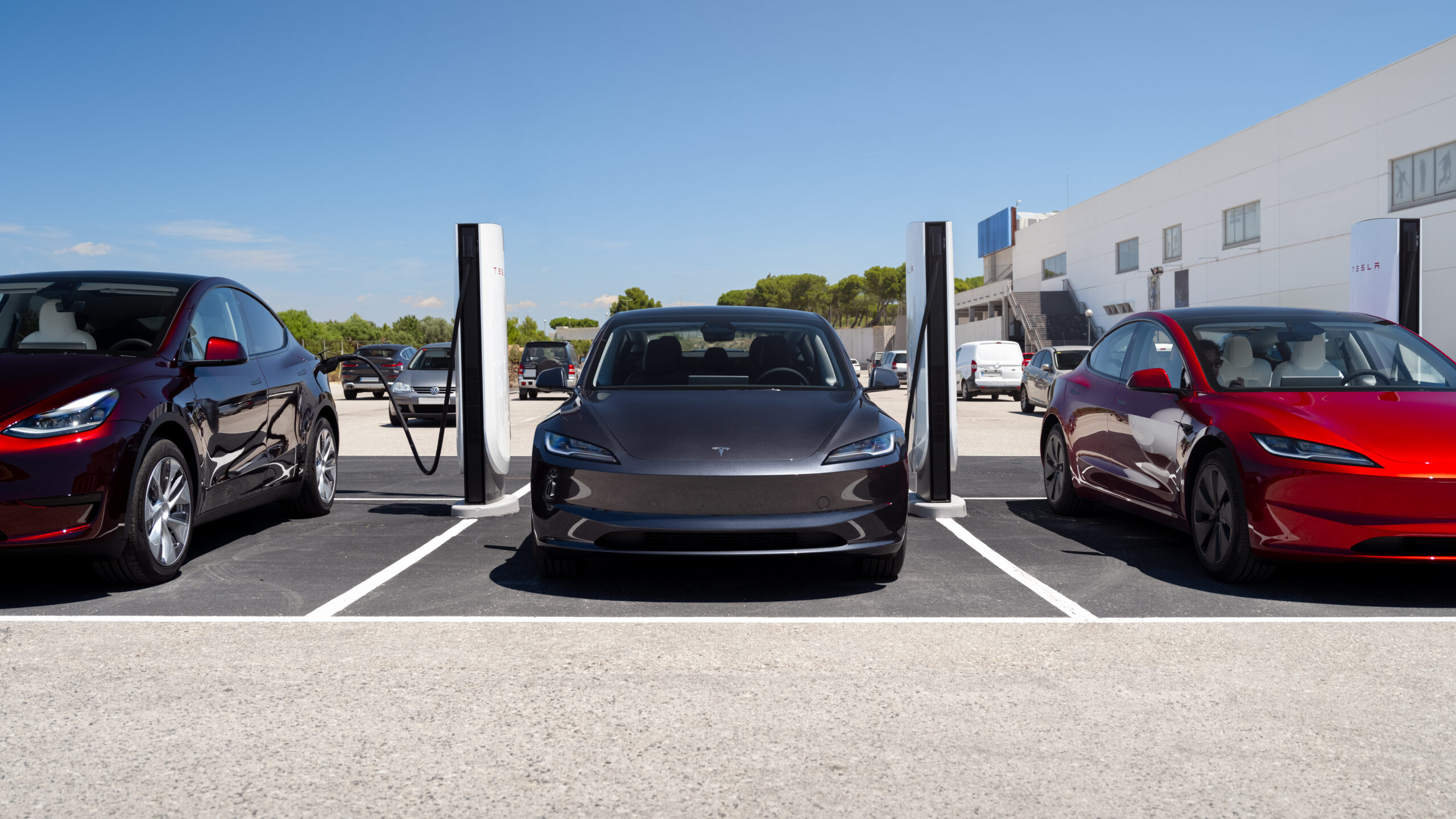 Tesla supercharger