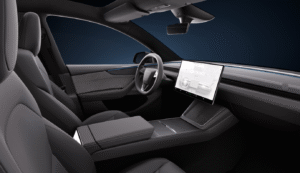 tesla model y wnętrze