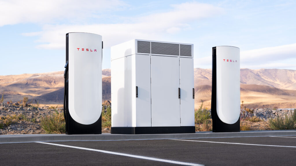 Tesla V4 Supercharger