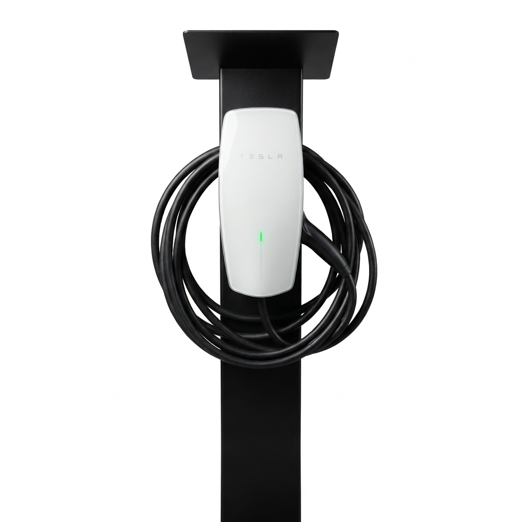 slupek na ladowarke tesla wall connector