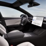 tesla model 3 nowe wnętrze